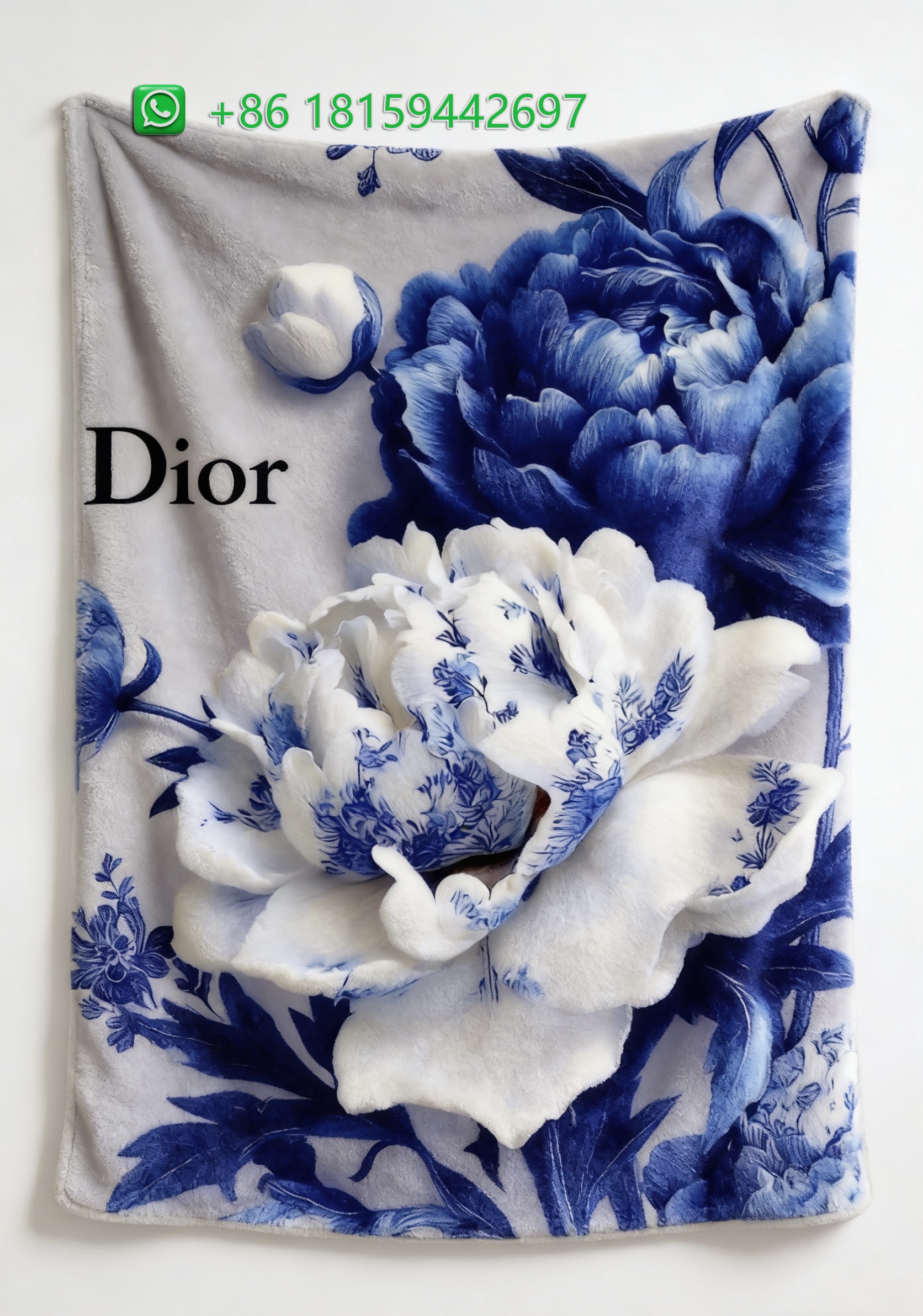 Dior Throw Blankets